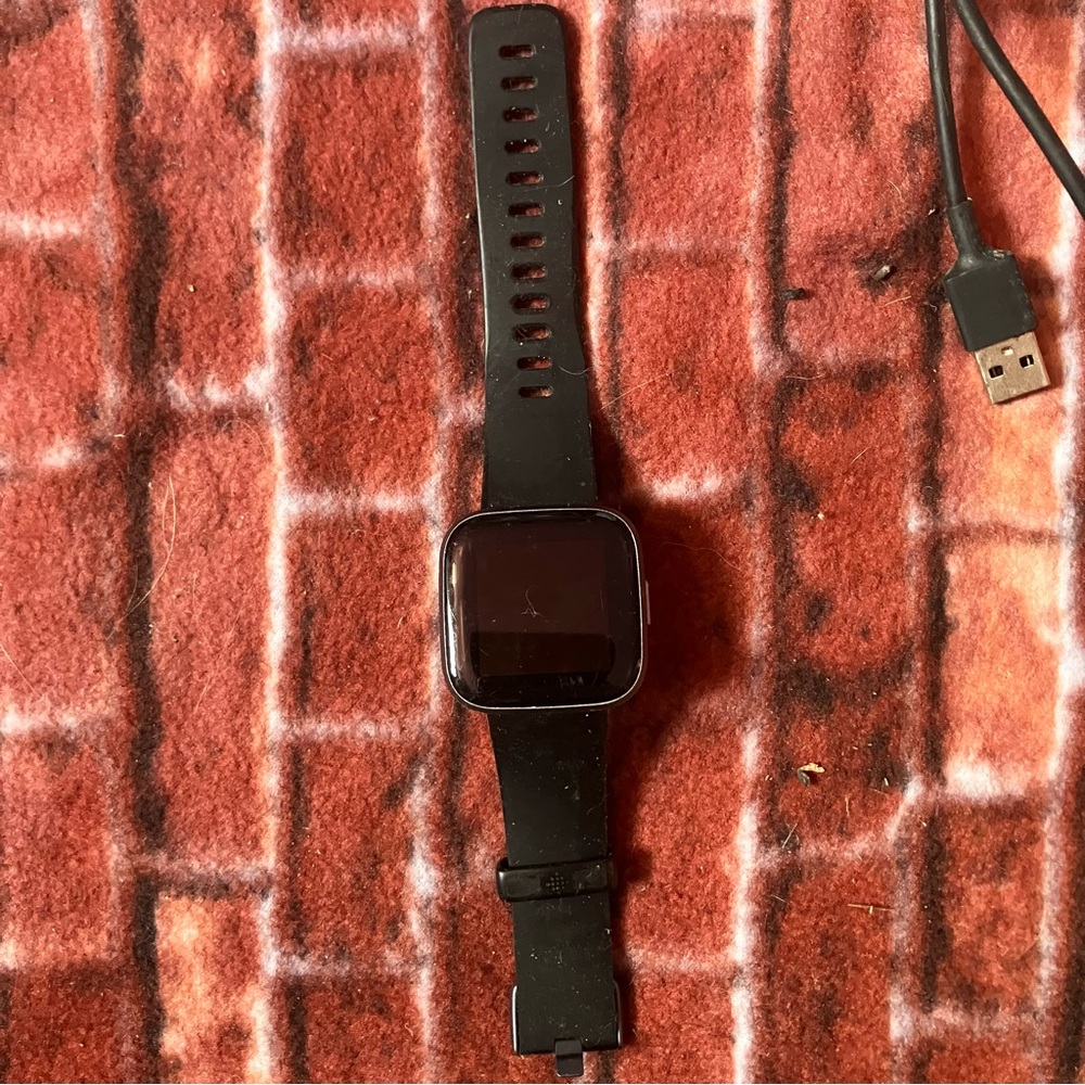 Black Smartwatch (not Apple)